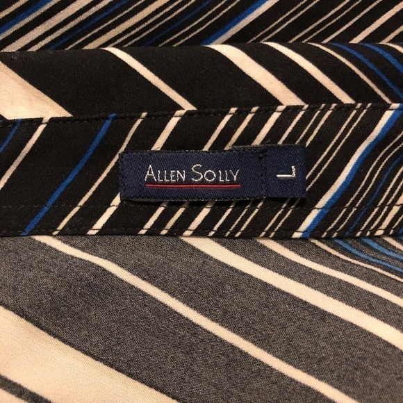 Allen Sully Striped Button Up - Picture 2 of 6